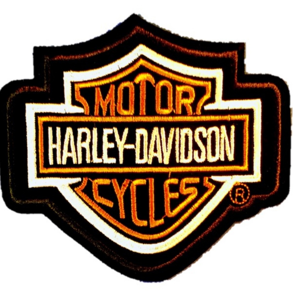 1-Harley Davidson Crest  5" x 4"